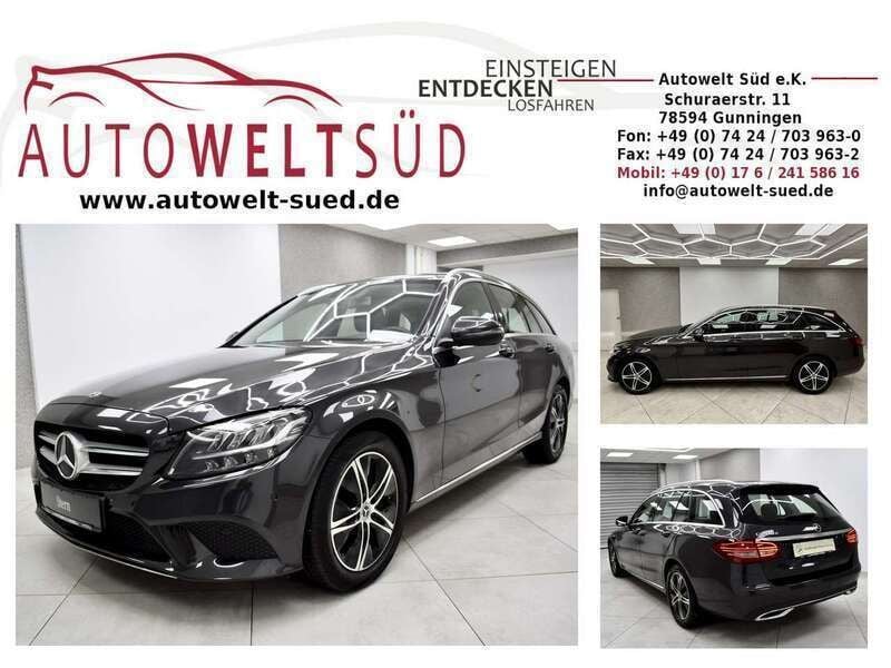 Gebraucht Mercedes C200 Avantgarde 160 PS (117 kW) 2020 Graphitgrau Kombi