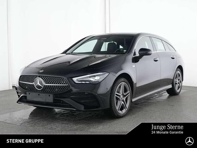 Schwarz Gebraucht 2025 Mercedes CLA250e Shooting Brake AMG Kombi | 37.360 € (Fairer Preis) - Bild 1/4
