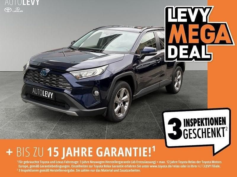 Nagoyablau metallic Gebraucht 2020 Toyota RAV4 Hybrid Plus SUV | 27.490 € (Fairer Preis) - Bild 1/4