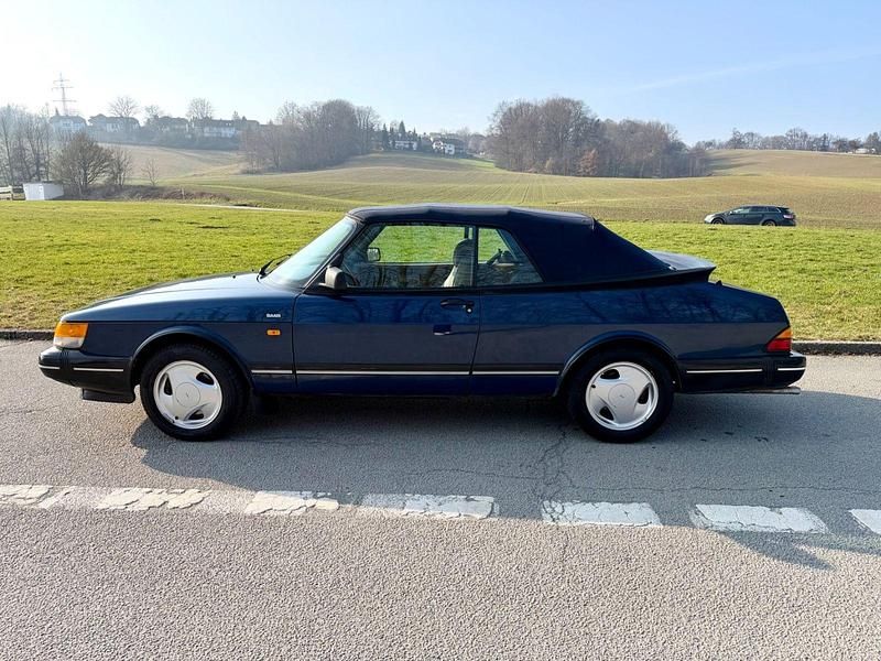 Occasion Saab 900 Cabriolet 141 ch (103 kW) 1992 Bleue Cabriolet