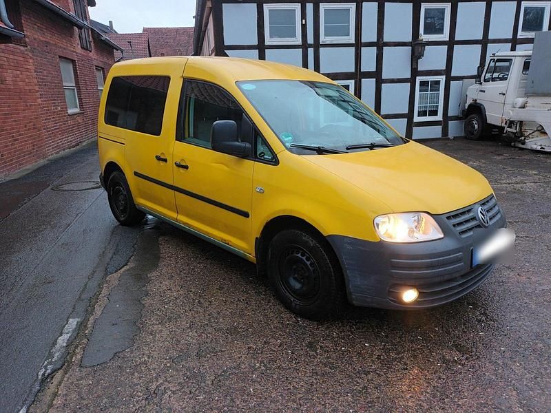Gebraucht VW Caddy 105 PS (77 kW) 2006 Gelb Van / Kleinbus