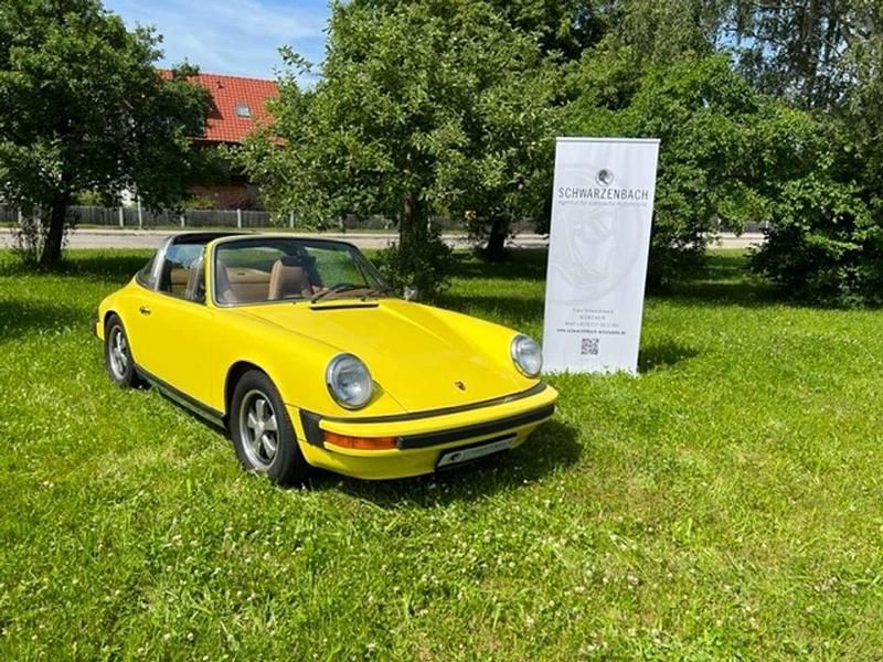 Gelb Gebraucht 1975 Porsche 911S Cabrio | 64.900 € - Bild 1/4