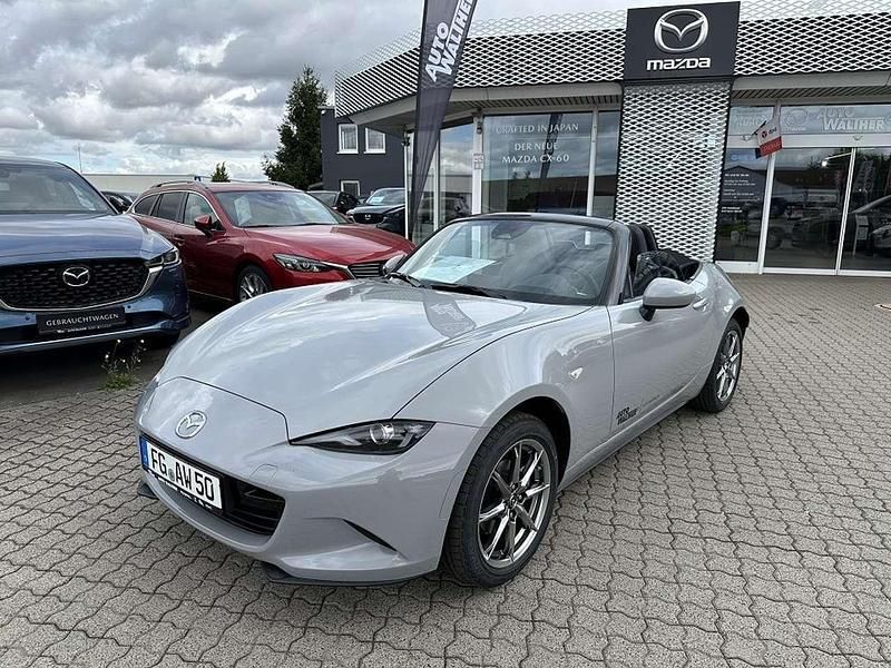 Neu Mazda MX5 Exclusive-Line 132 PS (97 kW) 2025 Aero gray m Cabrio