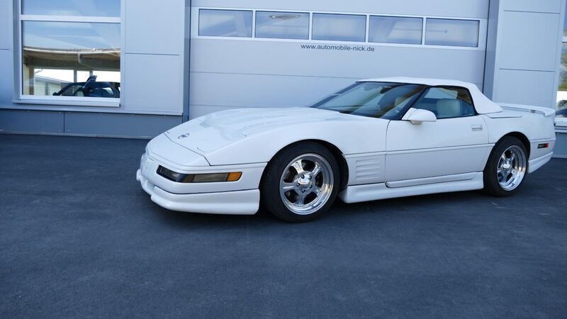 Weiß Gebraucht 1992 Corvette C4 Cabrio | 18.500 € - Bild 1/4