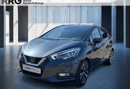 Gebraucht Nissan Micra Tekna 90 PS (66 kW) 2018 Grau Kleinwagen