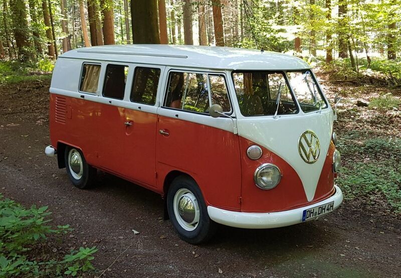Rot Gebraucht 1963 VW T1 Van | 58.400 € - Bild 1/4
