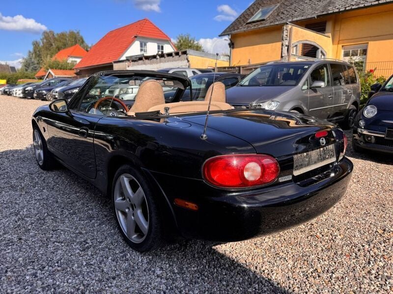 Gebraucht Mazda MX5 110 PS (80 kW) 2003 Schwarz Cabrio