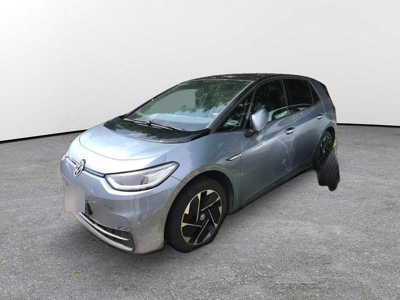 Blau Gebraucht 2022 VW ID.3 Pro Performance Kleinwagen | 16.990 € (Superpreis) - Bild 1/3