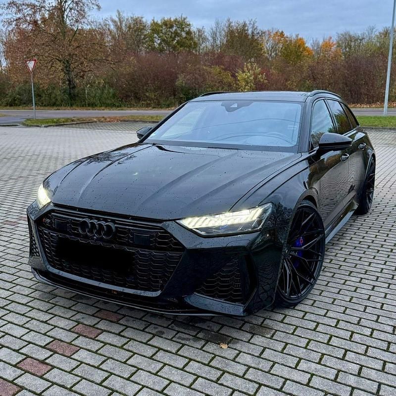 Schwarz Gebraucht 2021 Audi RS6 Ambiente Kombi | 89.999 € (Superpreis) - Bild 1/4