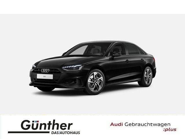 Mythosschwarz metallic Gebraucht 2025 Audi A4 Advanced Plus Limousine | 37.572 € (Fairer Preis) - Bild 1/4