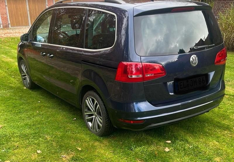 Gebraucht VW Sharan 170 PS (125 kW) 2014 Blau Van / Kleinbus