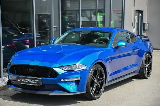 Gebraucht Ford Mustang GT 450 PS (330 kW) 2018 Blau Coupé