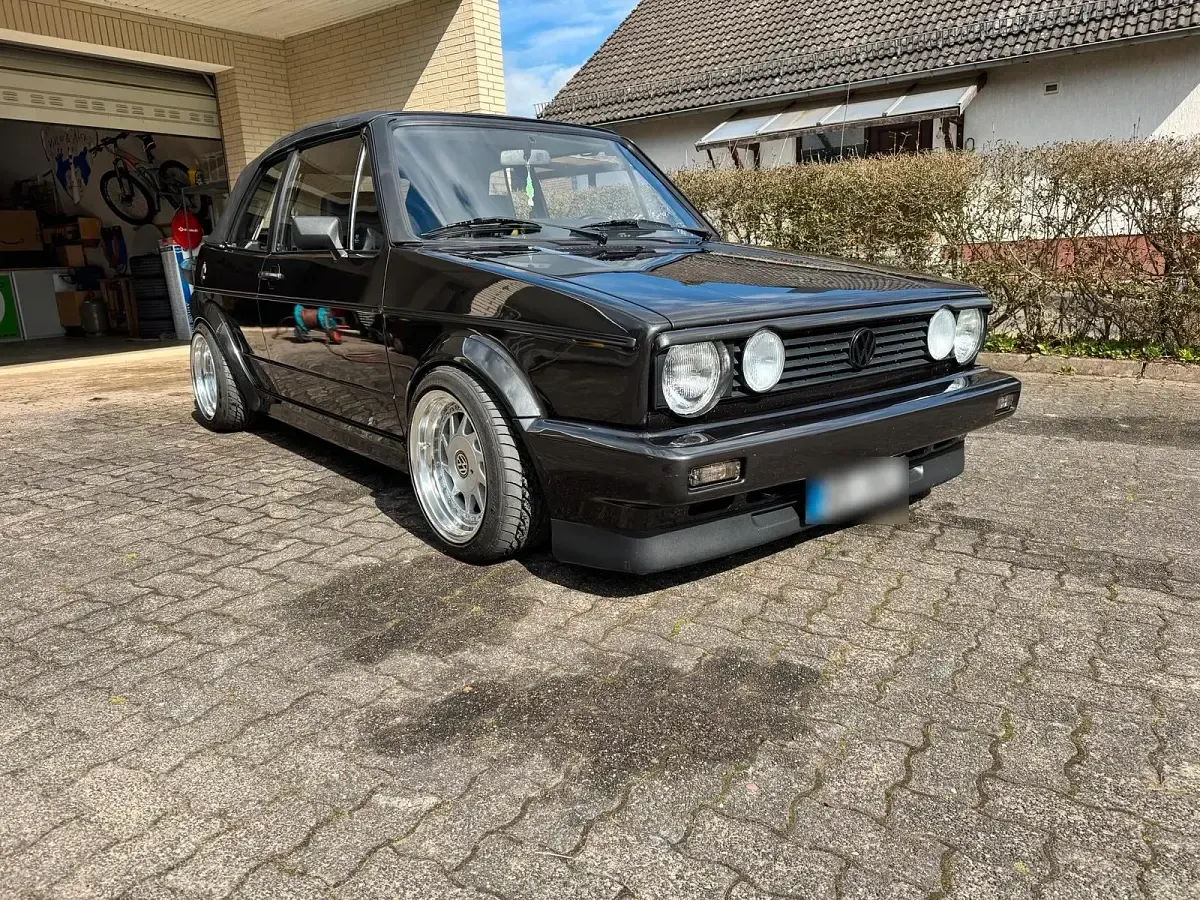 Gebraucht VW Golf Cabriolet 98 PS (72 kW) 1990 Grau Cabrio