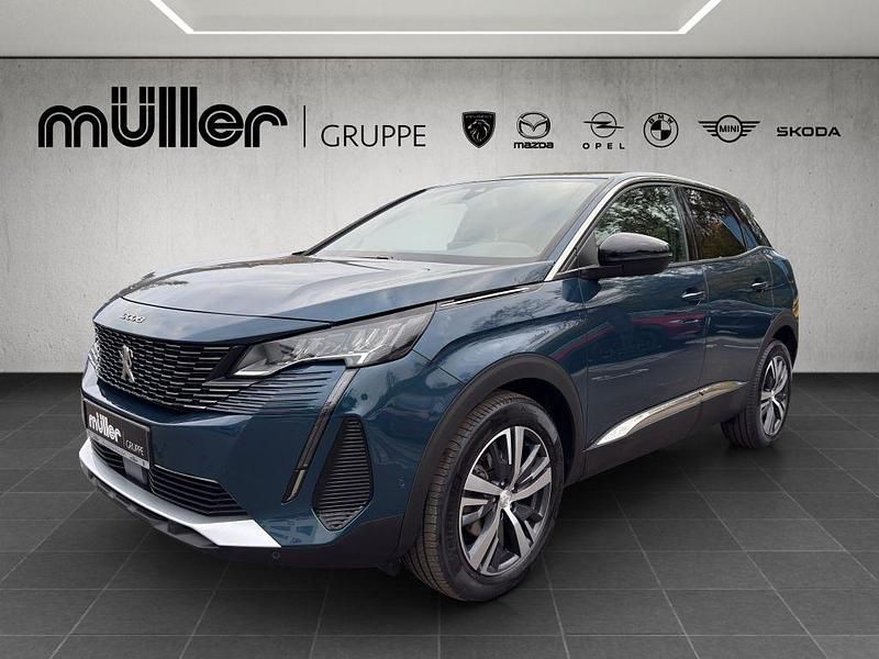 Blau (metallic) Gebraucht 2023 Peugeot 3008 Allure SUV | 22.900 € (Fairer Preis) - Bild 1/4