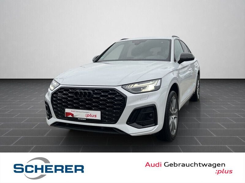 Gletscherweiß metallic (metallic) Gebraucht 2024 Audi Q5 Sportback Ambiente SUV | 56.900 € (Teuer) - Bild 1/4