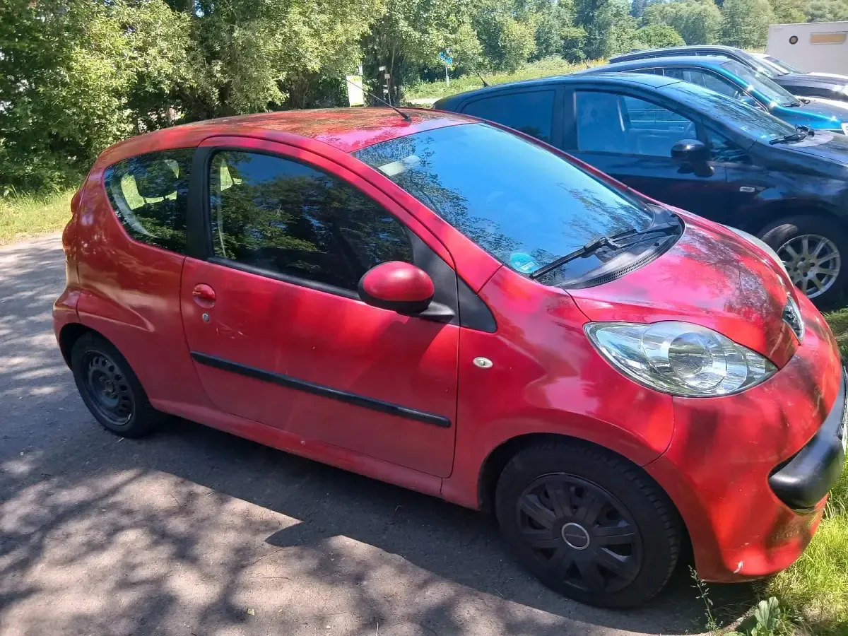 Gebraucht Peugeot 107 68 PS (50 kW) 2006 Rot Kleinwagen