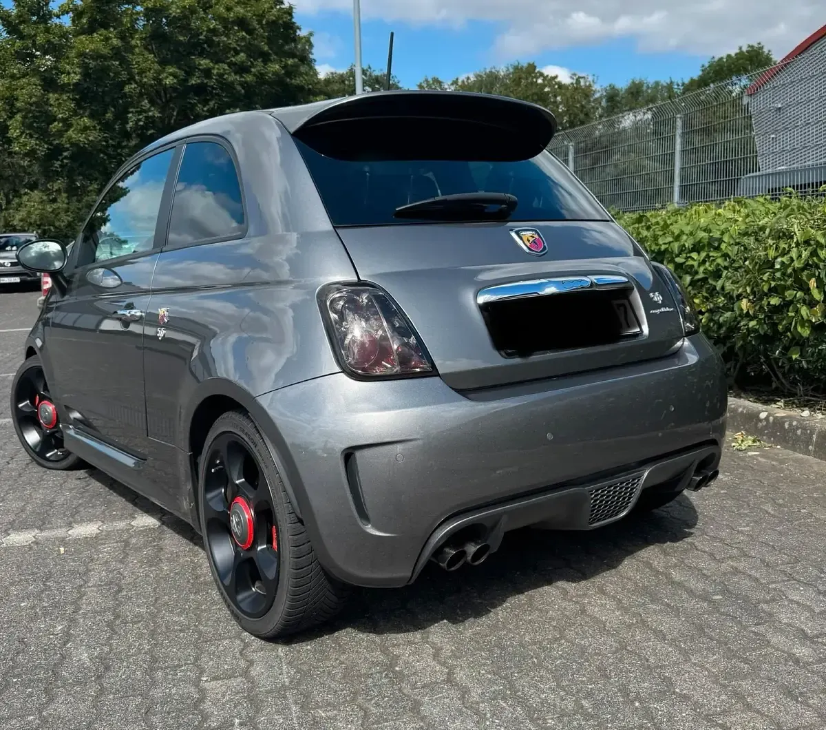 Gebraucht Abarth 595 Competizione 160 PS (117 kW) 2011 Grau Kleinwagen