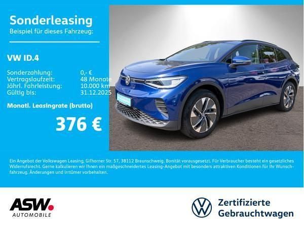 Blau (blue dusk metallic) Gebraucht 2025 VW ID.4 Pro SUV | 37.861 € (Superpreis) - Bild 1/4