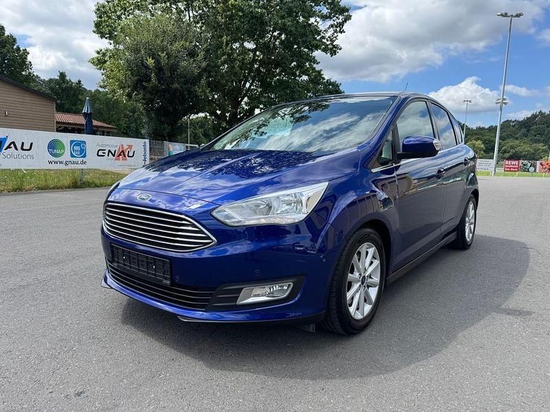 Blau Gebraucht 2015 Ford C-MAX Titanium Van / Kleinbus | 9.800 € (Guter Preis) - Bild 1/4