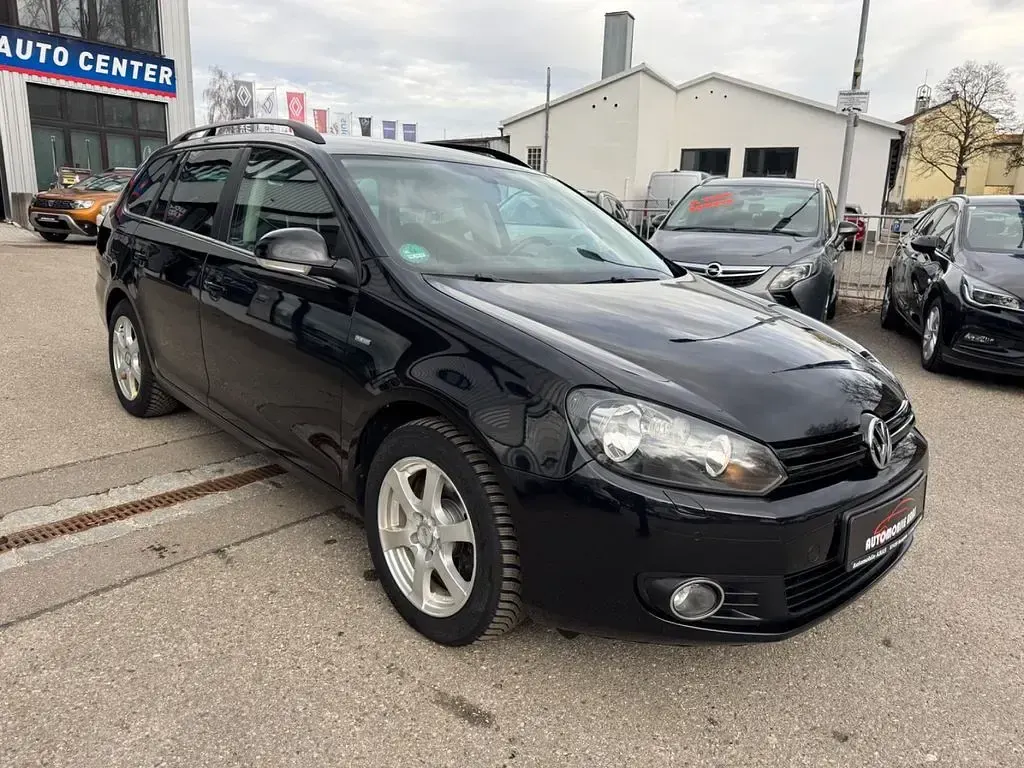 Gebraucht VW Golf VII Match 140 PS (102 kW) 2012 Schwarz Kombi