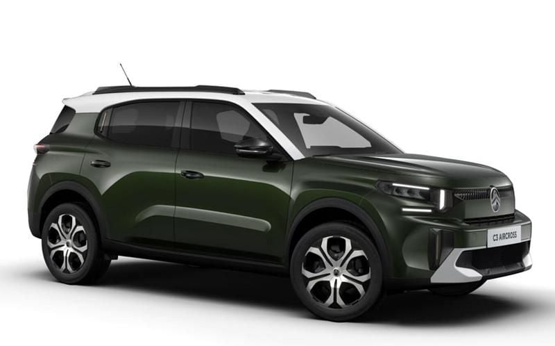 Neu Citroën C3 Aircross 145 PS (106 kW) 2026 Montanagrün metallic / dachfarb SUV