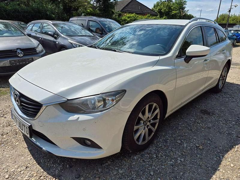 Snowflake white Gebraucht 2014 Mazda 6 Center-Line Kombi | 5.970 € (Superpreis) - Bild 1/4