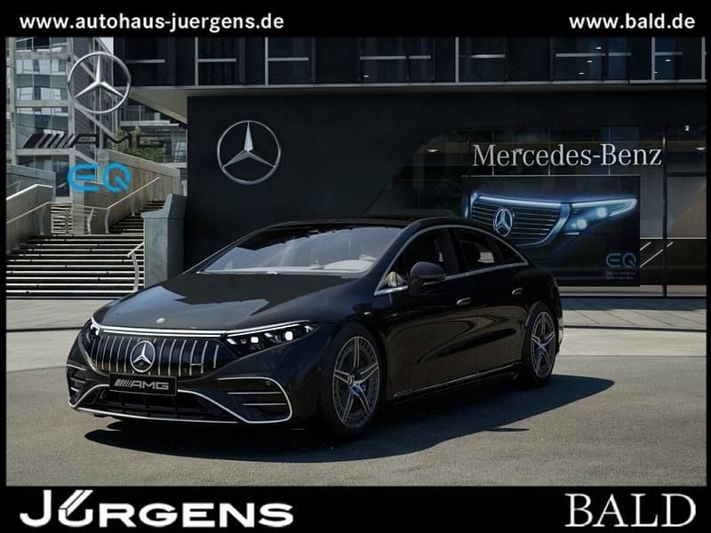 Schwarz obsidianschwarz metall Gebraucht 2024 Mercedes EQS 53 AMG AMG Limousine | 88.790 € (Superpreis) - Bild 1/4
