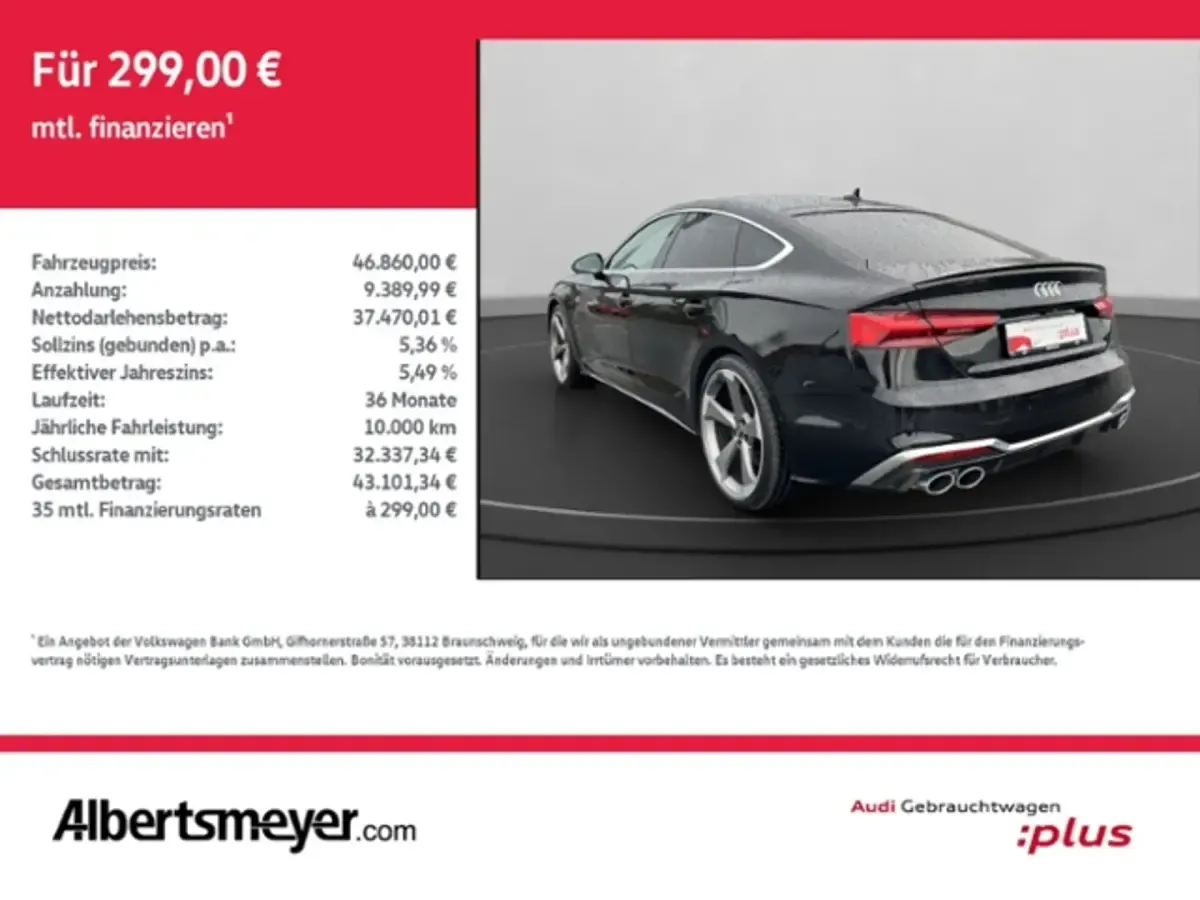 Gebraucht Audi S5 Ambiente 341 PS (250 kW) 2023 Coupé