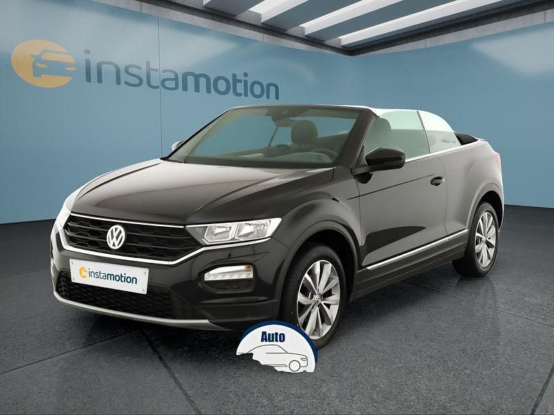 Gebraucht VW T-Roc Cabriolet 116 PS (85 kW) 2020 Schwarz Cabrio