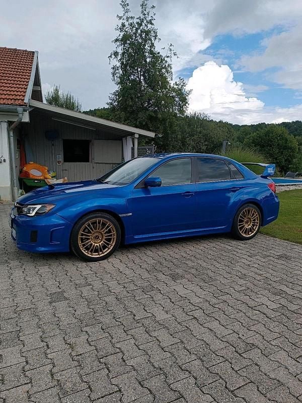 Blau Gebraucht 2013 Subaru WRX STI Limousine | 20.499 € (Fairer Preis) - Bild 1/4