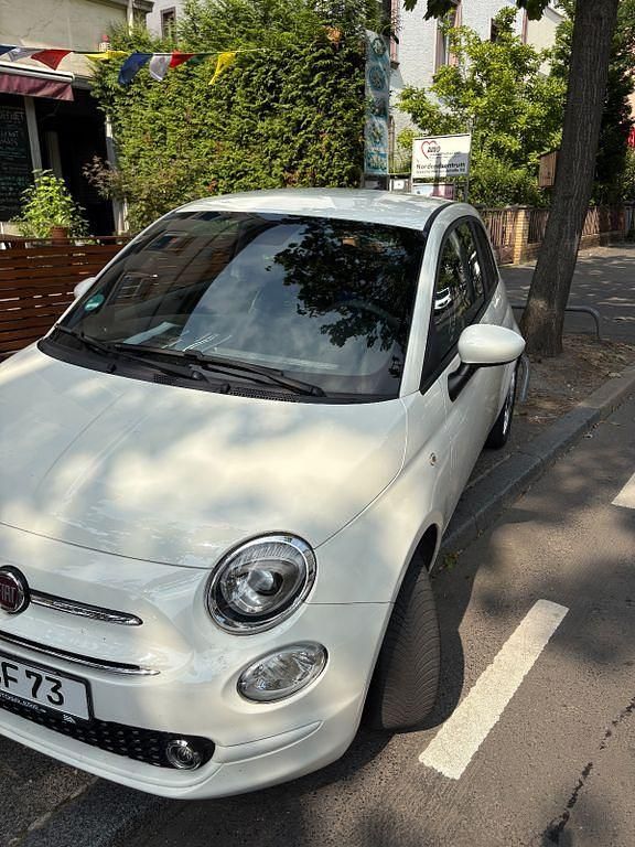 Weiß Gebraucht 2019 Fiat 500 Lounge Kleinwagen | 8.500 € (Guter Preis) - Bild 1/4