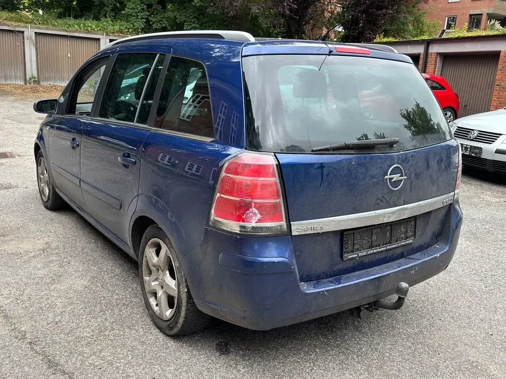 Gebraucht Opel Zafira Edition 120 PS (88 kW) 2007 Blau Van / Kleinbus