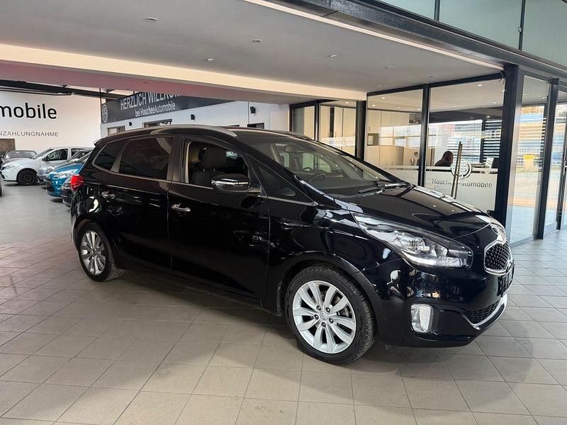 Gebraucht Kia Carens 135 PS (99 kW) 2016 Schwarz Van / Kleinbus