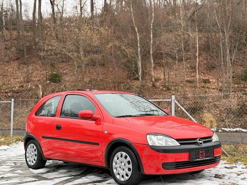 Gebraucht Opel Corsa 101 PS (74 kW) 2001 Rot Kleinwagen
