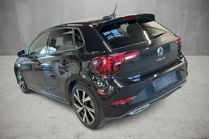 Gebraucht VW Polo R-line 110 PS (80 kW) 2022 Schwarz Kleinwagen