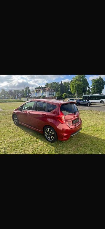 Gebraucht Nissan Note S 98 PS (72 kW) 2014 Rot Van / Kleinbus