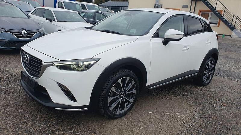 Weiß Gebraucht 2019 Mazda CX-3 Exclusive-Line SUV | 15.500 € (Guter Preis) - Bild 1/4