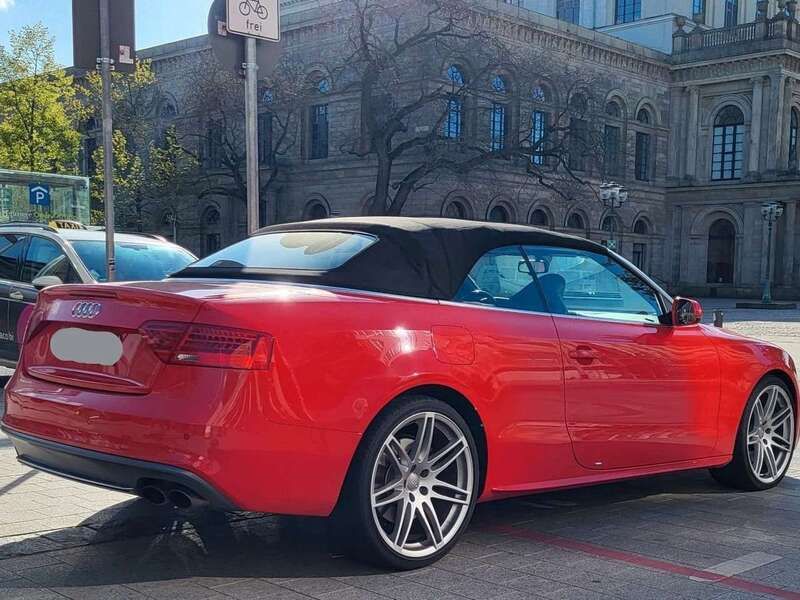 Rot Gebraucht 2014 Audi S5 Cabriolet Sport Cabrio | 28.750 € (Etwas zu teuer) - Bild 1/4