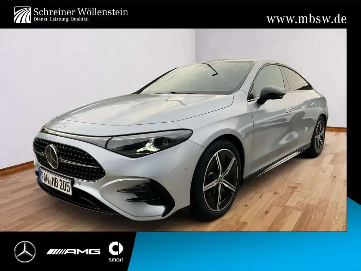 Gebraucht Mercedes CLA200 AMG 163 PS (119 kW) 2026 Metalliclack hightechsilber Coupé