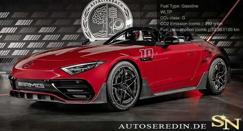 Le mans red/black Neu 2025 Mercedes SL63 AMG AMG Cabrio | 1.082.900 € - Bild 1/3