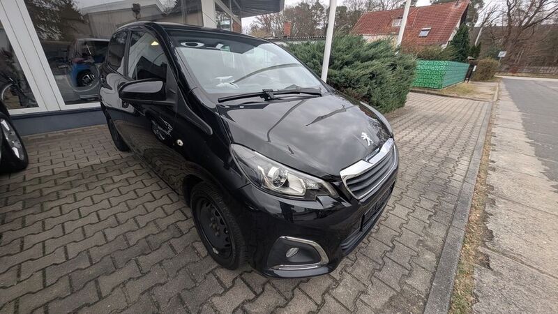 Schwarz Gebraucht 2014 Peugeot 108 Allure Kleinwagen | 4.750 € (Superpreis) - Bild 1/4
