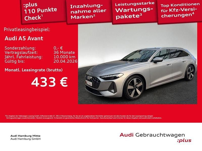 Gebraucht Audi A5 Advanced 204 PS (150 kW) 2025 Florettsilber metallic Kombi