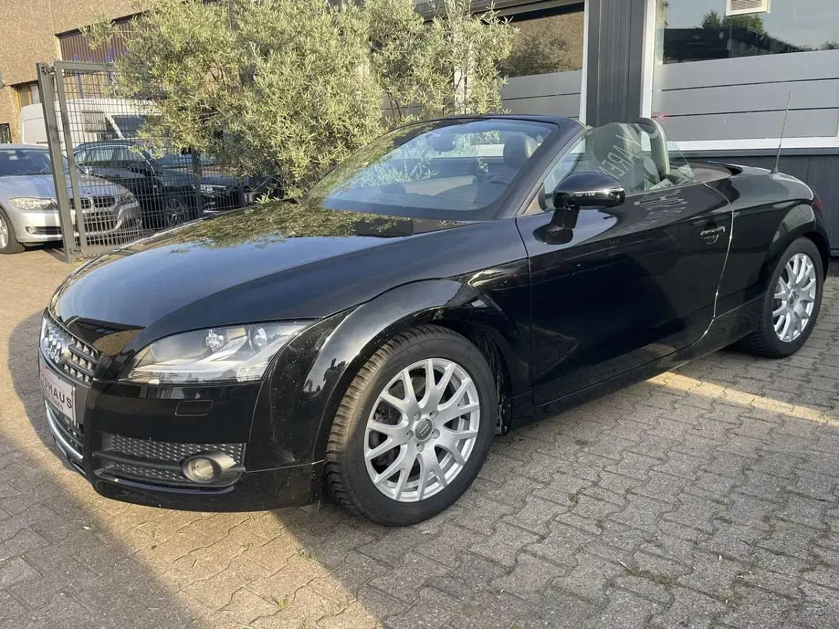 Gebraucht Audi TT Roadster 200 PS (147 kW) 2008 Brillantschwarz Cabrio