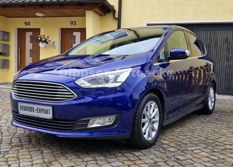 Blau Gebraucht 2016 Ford C-MAX Titanium Van / Kleinbus | 5.990 € (Superpreis) - Bild 1/4