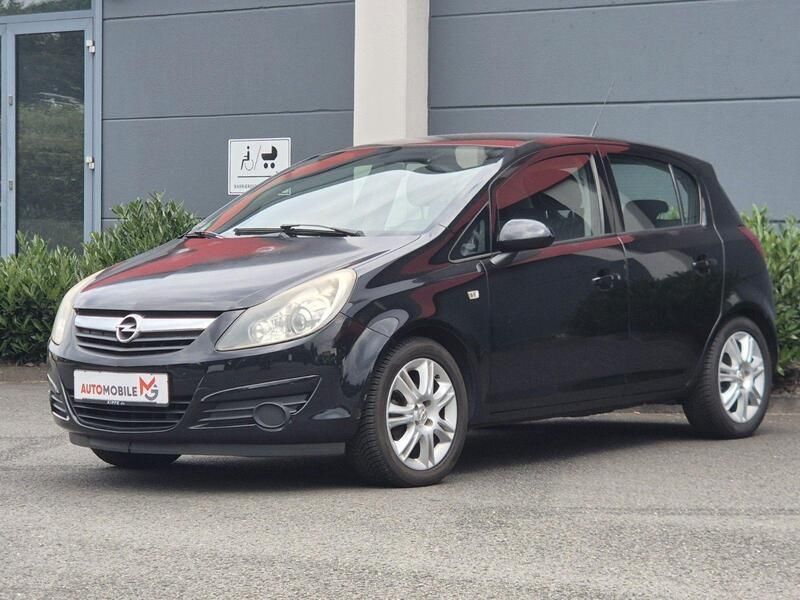 Schwarz Gebraucht 2008 Opel Corsa Edition Kleinwagen | 3.200 € (Fairer Preis) - Bild 1/4