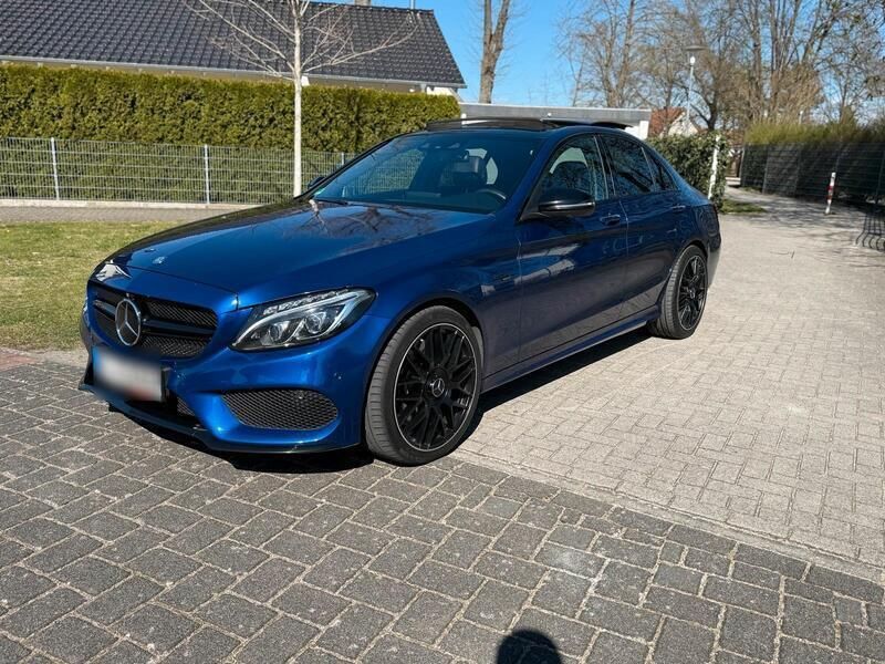 Blau Gebraucht 2015 Mercedes C450 AMG AMG Limousine | 26.500 € (Fairer Preis) - Bild 1/4