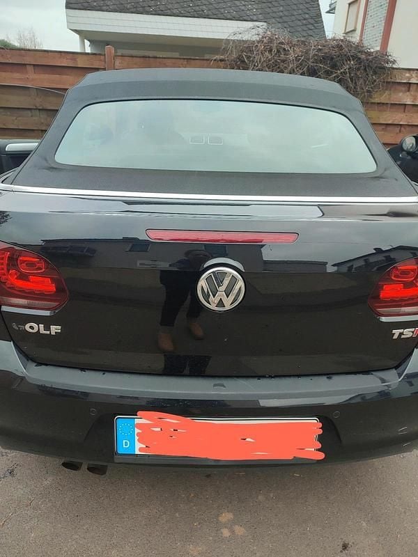 Gebraucht VW Golf Cabriolet 122 PS (89 kW) 2013 Schwarz Cabrio