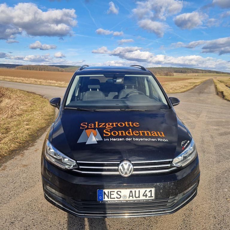 Gebraucht VW Touran Highline 150 PS (110 kW) 2018 Schwarz Van / Kleinbus