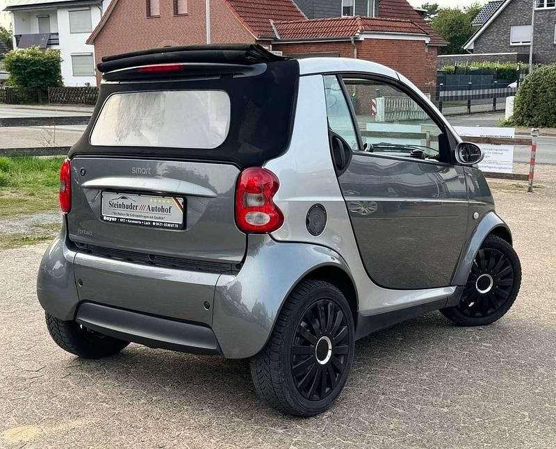 Gebraucht Smart ForTwo Cabrio Basis 61 PS (44 kW) 2005 Tridion silber Cabrio