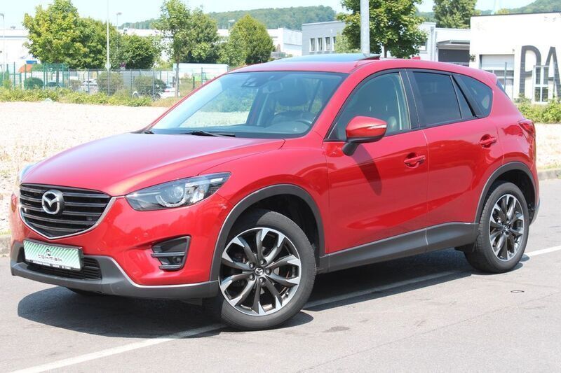 Rubinrot metallic Gebraucht 2015 Mazda CX-5 Sports-Line SUV | 14.490 € (Guter Preis) - Bild 1/4